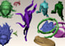 sculpt custom 3d characters, anime statues, action figures for 3d printing